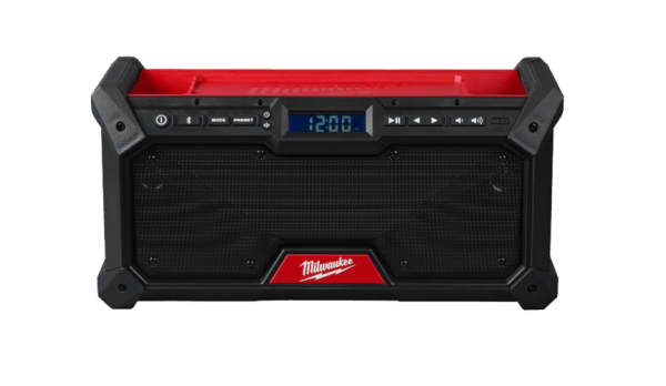 Milwaukee M18 Akku-Baustellenradio DAB+, M18RADDAB+G2-0, Solo, 4933492344